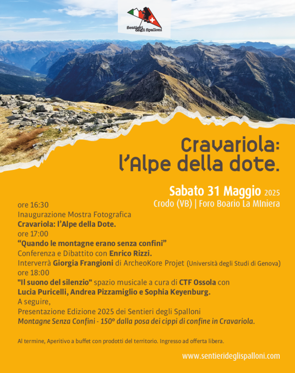 CRODO - Sentieri degli Spalloni 2025: Cravariola l’Alpe della Dote ...