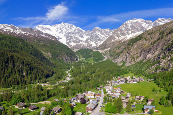 PERCORSO MTB: Macugnaga e il Lago delle Fate